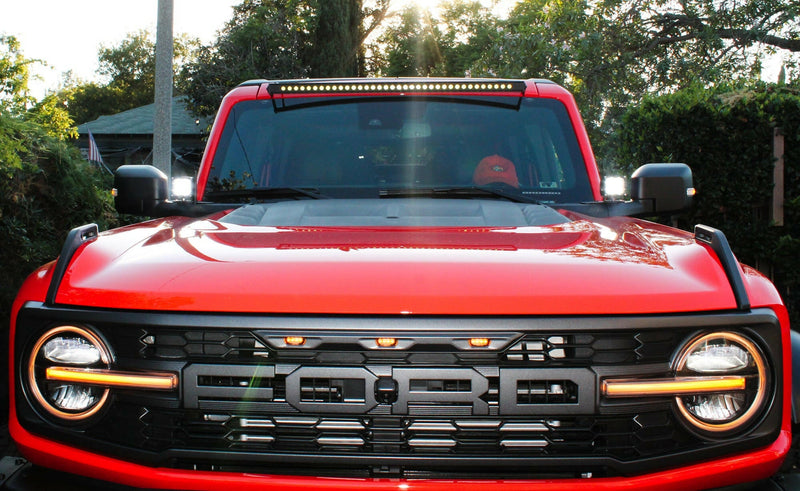 Load image into Gallery viewer, 2022+ Ford Bronco Raptor 40in Roof Mount Light Bar - Slim
