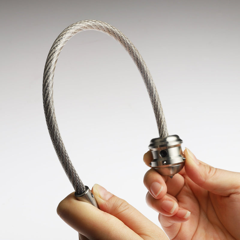 Load image into Gallery viewer, Stinger Stainless Steel Spiked Monkey Fist: Car Emergency Window Breaker + GPCA Carabiner Loop LITE (1 PC)
