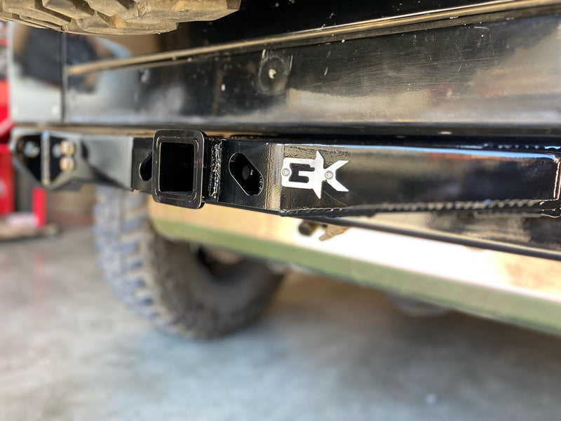 Load image into Gallery viewer, Rear Diamond Series Stubby Bumper for Jeep TJ/YJ Wrangler
