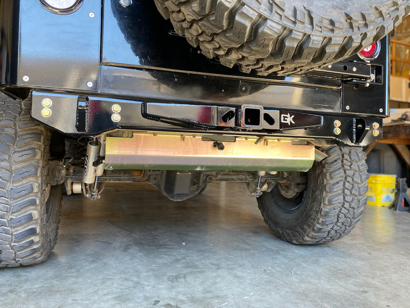 Load image into Gallery viewer, Rear Diamond Series Stubby Bumper for Jeep TJ/YJ Wrangler
