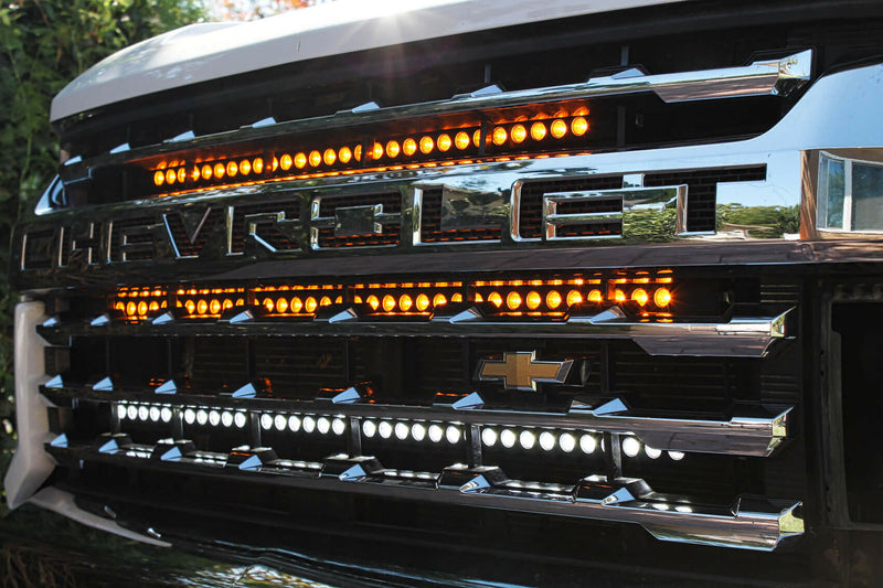 Load image into Gallery viewer, 2020+ Chevrolet Silverado 2500/3500HD Dual 40s Light Bars
