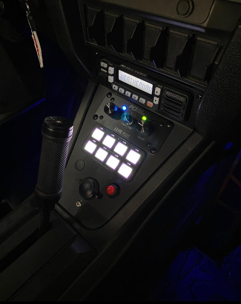 Load image into Gallery viewer, Polaris RZR Pro R Short Console – PCI Radios + Switch-Pros Mount (2020–2024)
