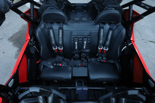 RZR PRO XP/ Pro S/ Pro R Rear Bench Seat W Harnesses (2025+)