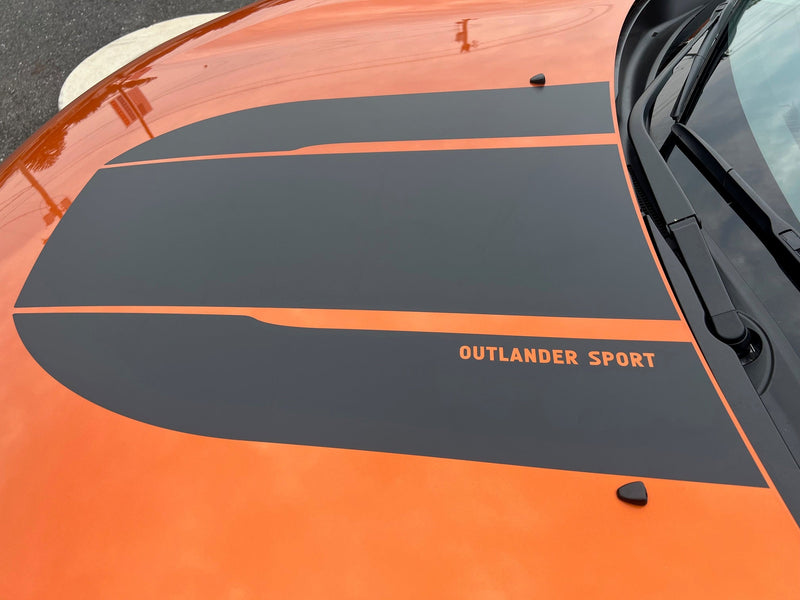 Load image into Gallery viewer, Hood Decal Cover for 2024-2025 Mitsubishi Outlander Sport
