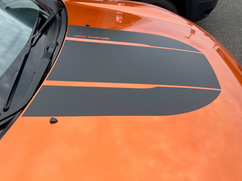 Load image into Gallery viewer, Hood Decal Cover for 2024-2025 Mitsubishi Outlander Sport
