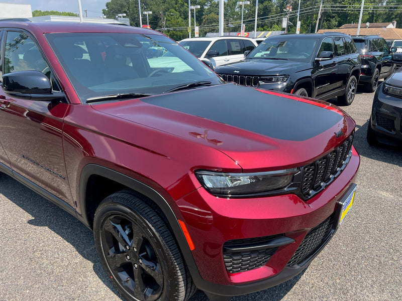 Load image into Gallery viewer, Two Tone Hood Decal for 2022-2024 Jeep Grand Cherokee Trailhawk
