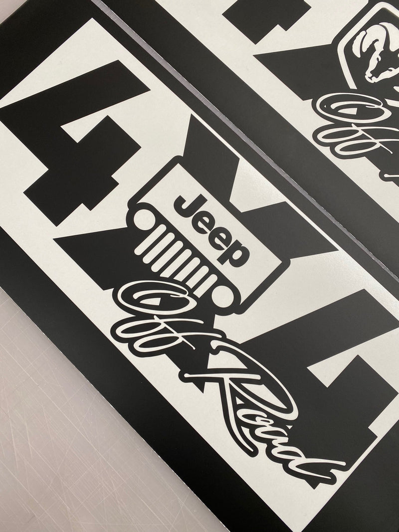 Load image into Gallery viewer, 4x4 Off Road Decal Stickers for Jeep (x2)

