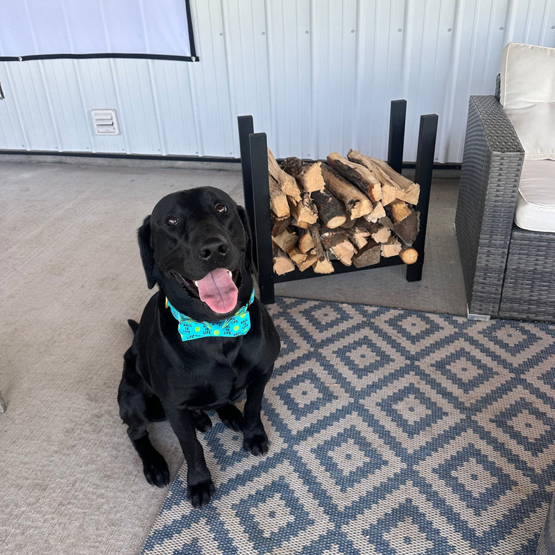 Load image into Gallery viewer, 2 ft Steel Firewood Rack   Woodhaven
