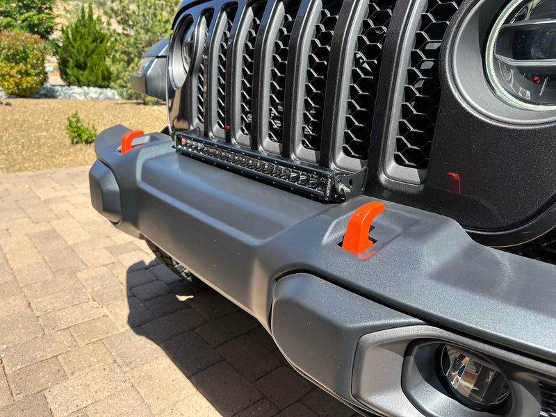 Load image into Gallery viewer, JL-JT Front Bumper 20in Light Mount

