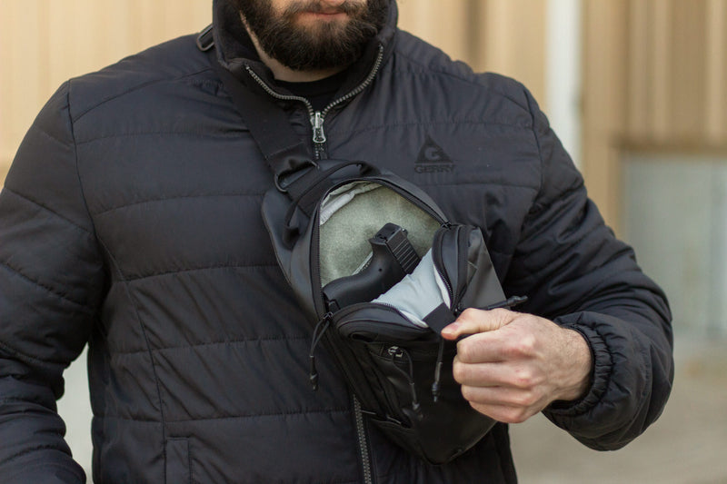 Load image into Gallery viewer, SENTINEL Cross-Body Concealed Carry Sling Pack
