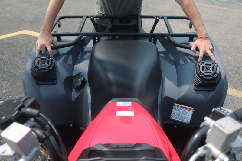 Load image into Gallery viewer, 2016-2026 Yamaha Grizzly 700 Waterproof Rear Fender Speaker Pods
