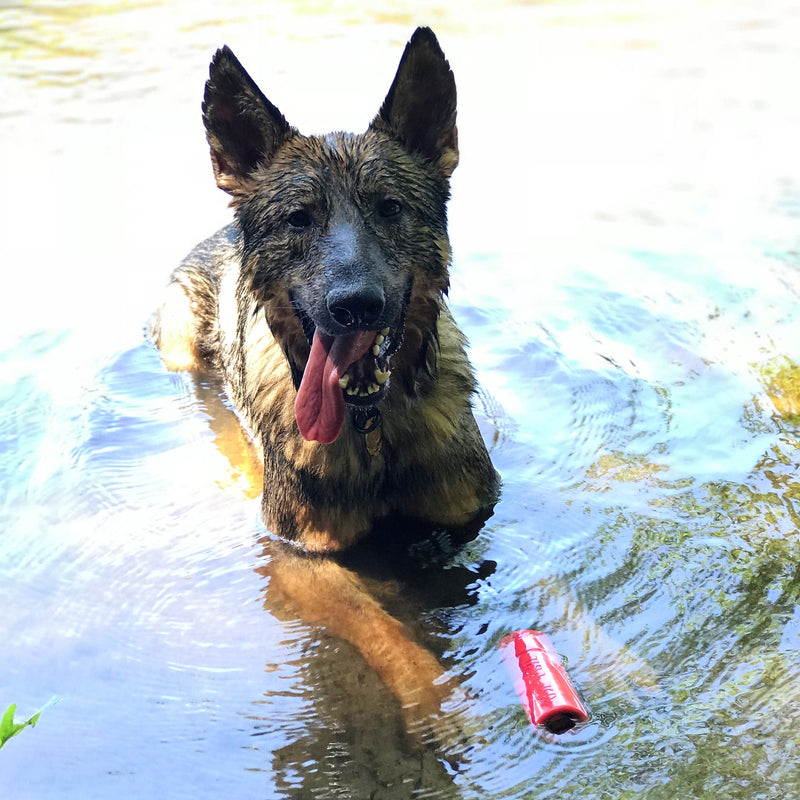 Load image into Gallery viewer, USA-K9 Firecracker Floating Training Dummy | K9 Handler Reward Toy | Red | USA Made
