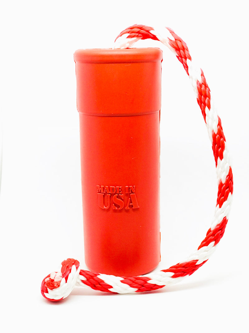 Load image into Gallery viewer, USA-K9 Firecracker Floating Training Dummy | K9 Handler Reward Toy | Red | USA Made
