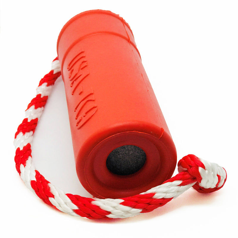 Load image into Gallery viewer, USA-K9 Firecracker Floating Training Dummy | K9 Handler Reward Toy | Red | USA Made
