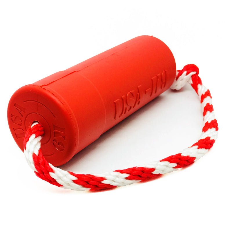 Load image into Gallery viewer, USA-K9 Firecracker Floating Training Dummy | K9 Handler Reward Toy | Red | USA Made
