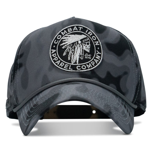 Indian Chief Skull Patch Weekender Snapback Hat