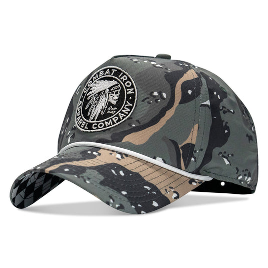 Indian Chief Skull Patch Weekender Snapback Hat