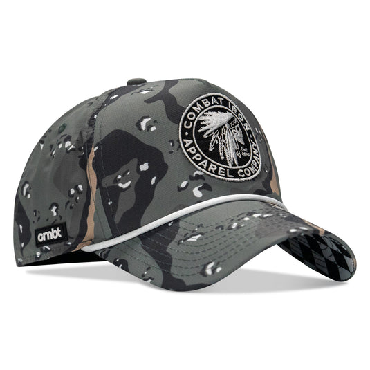 Indian Chief Skull Patch Weekender Snapback Hat