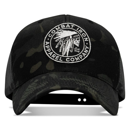 Indian Chief Skull Patch Snapback