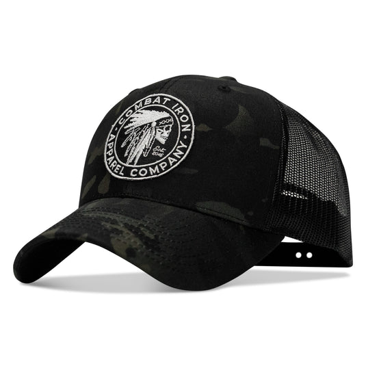 Indian Chief Skull Patch Snapback