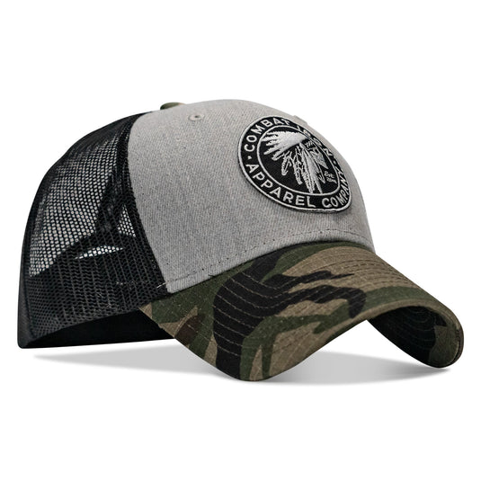 Indian Chief Skull Patch Snapback