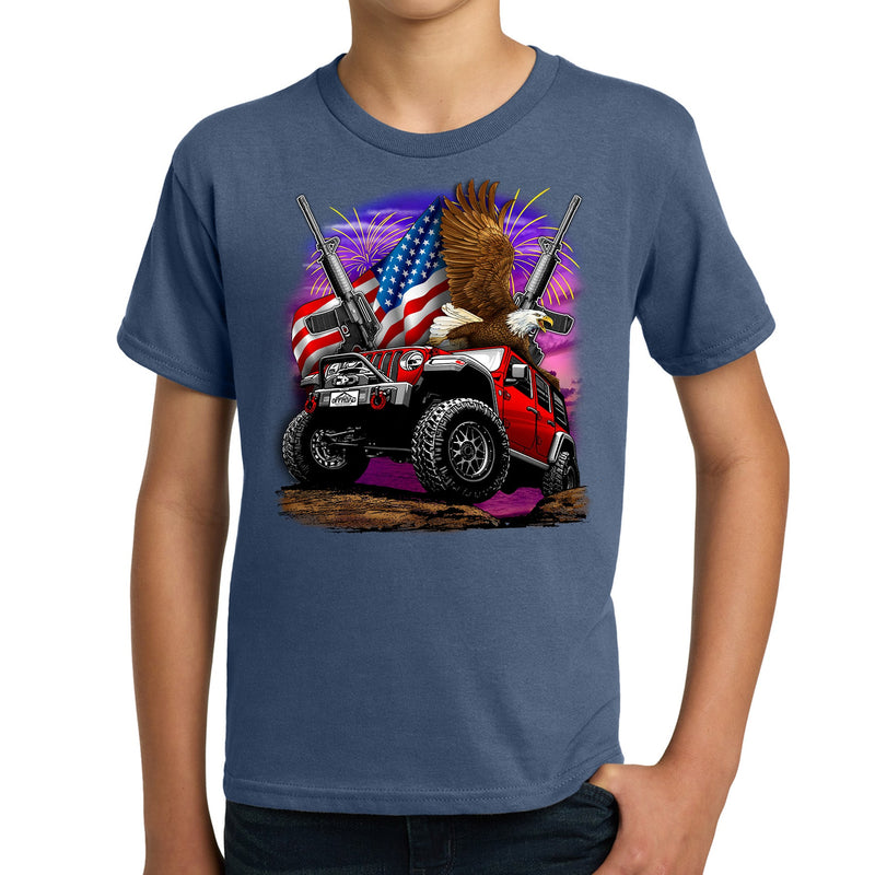 Load image into Gallery viewer, &#39;MURICA Youth T-Shirt
