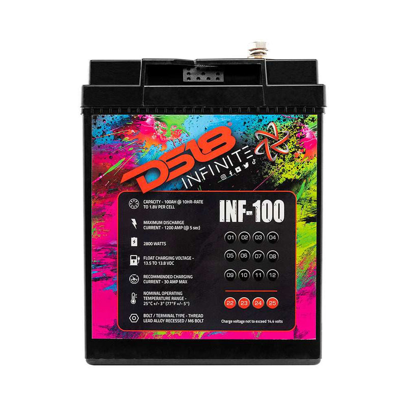 Load image into Gallery viewer, INFINITE 100 AH AGM Power Cell Battery - Skoutley Outdoors LLC
