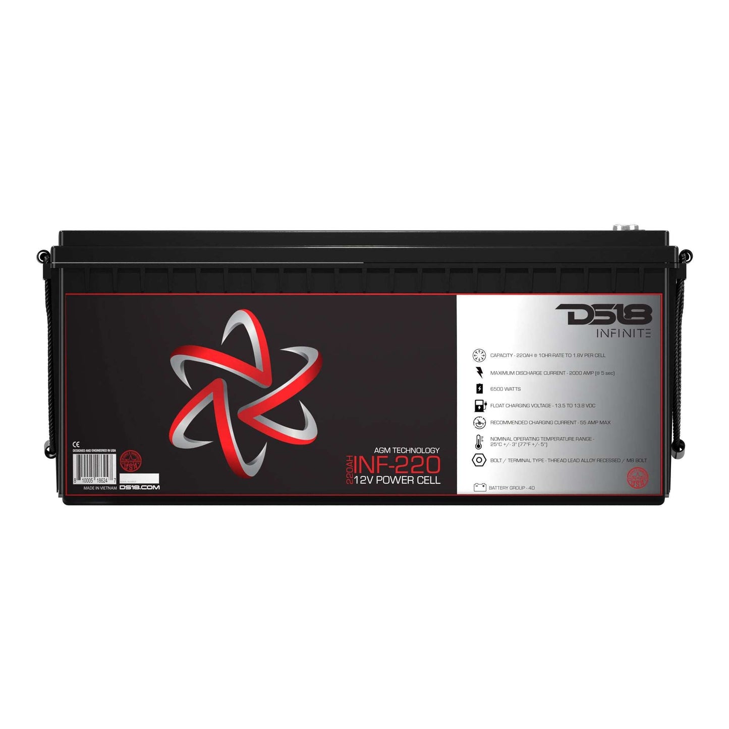 INFINITE 6500 Watts 220 AH AGM Power Cell - Skoutley Outdoors LLC