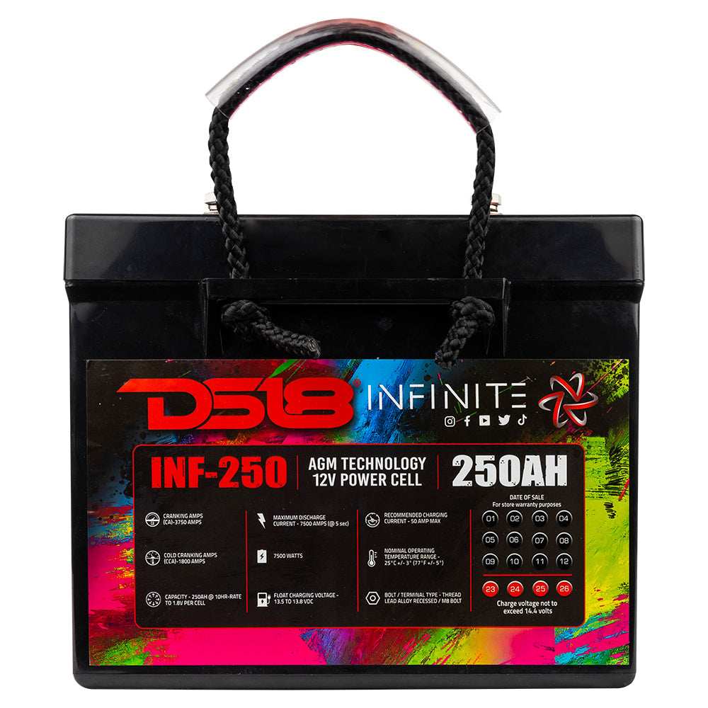 INFINITE 7500 Watts 250 AH AGM Power Cell - Skoutley Outdoors LLC