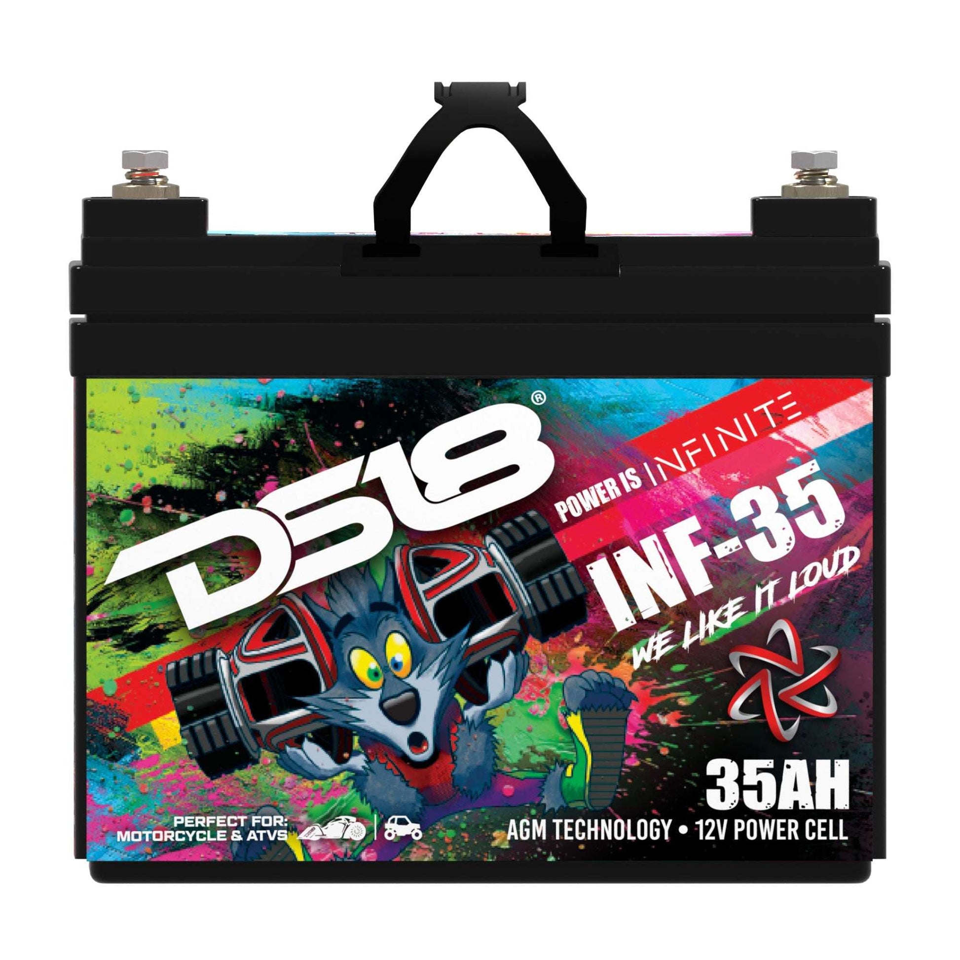INF-35AH INFINITE 35 AH 1250 Watts AGM Power Cell 12 Volt Battery - Skoutley Outdoors LLC