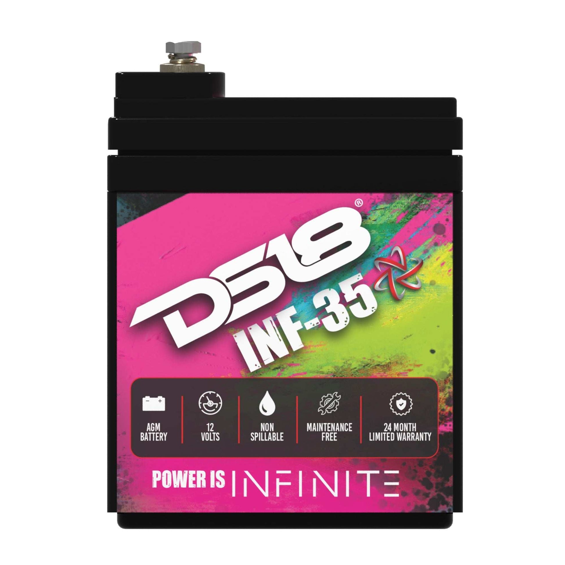 INF-35AH INFINITE 35 AH 1250 Watts AGM Power Cell 12 Volt Battery - Skoutley Outdoors LLC