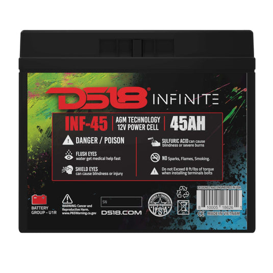 INFINITE 45 AH AGM Power Cell Battery - Skoutley Outdoors LLC