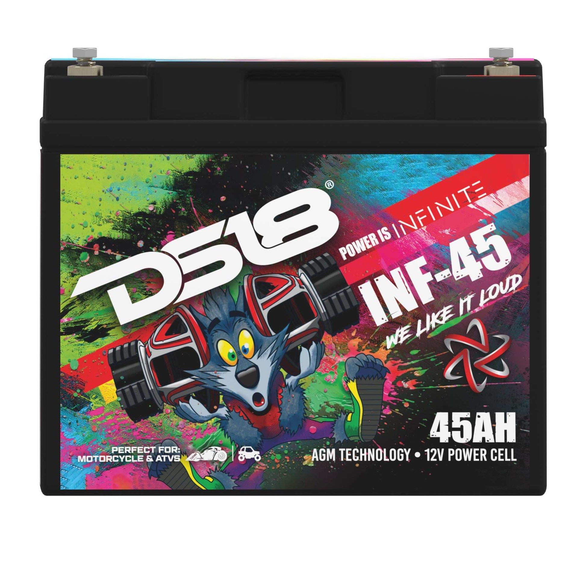 INFINITE 45 AH AGM Power Cell Battery - Skoutley Outdoors LLC