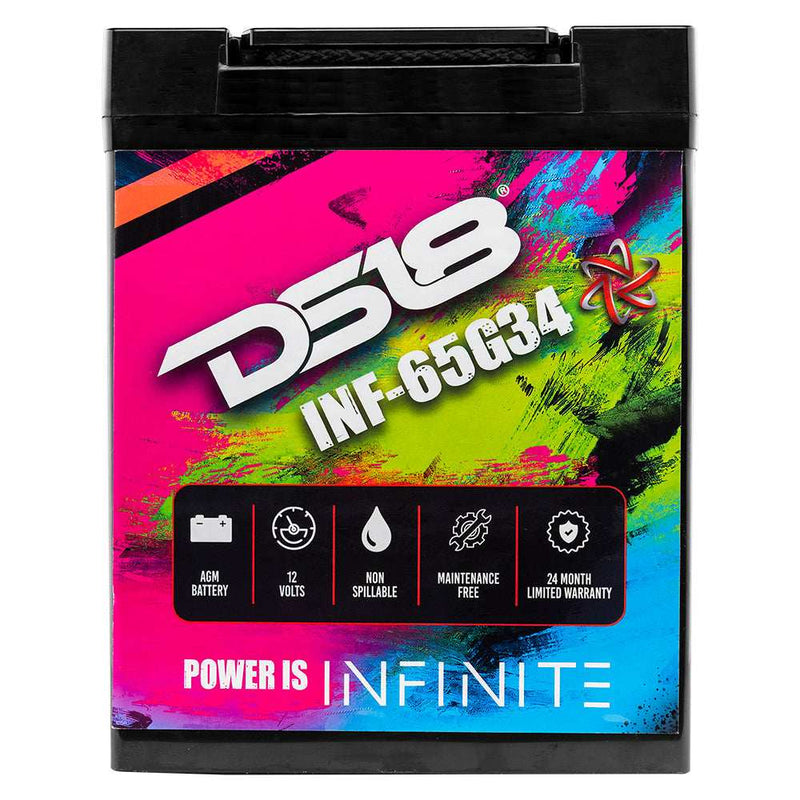 Load image into Gallery viewer, INF-65G34AH INFINITE 65 AH 2000 Watts AGM Group 34 Power Cell 12 Volt Battery - Skoutley Outdoors LLC
