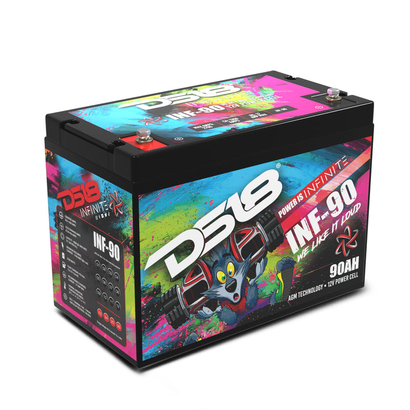 Load image into Gallery viewer, INF-90AH INFINITE 90 AH 2500 Watts AGM Power Cell 12 Volt Battery
