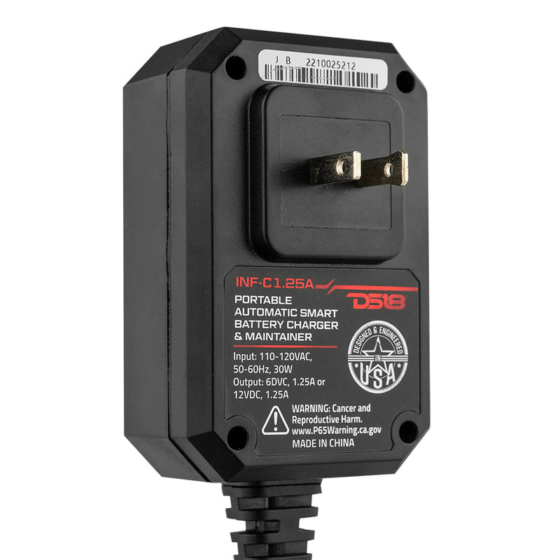 Load image into Gallery viewer, 1.25 AMP Automatic Smart Car AGM Battery Charger &amp; Maintainer
