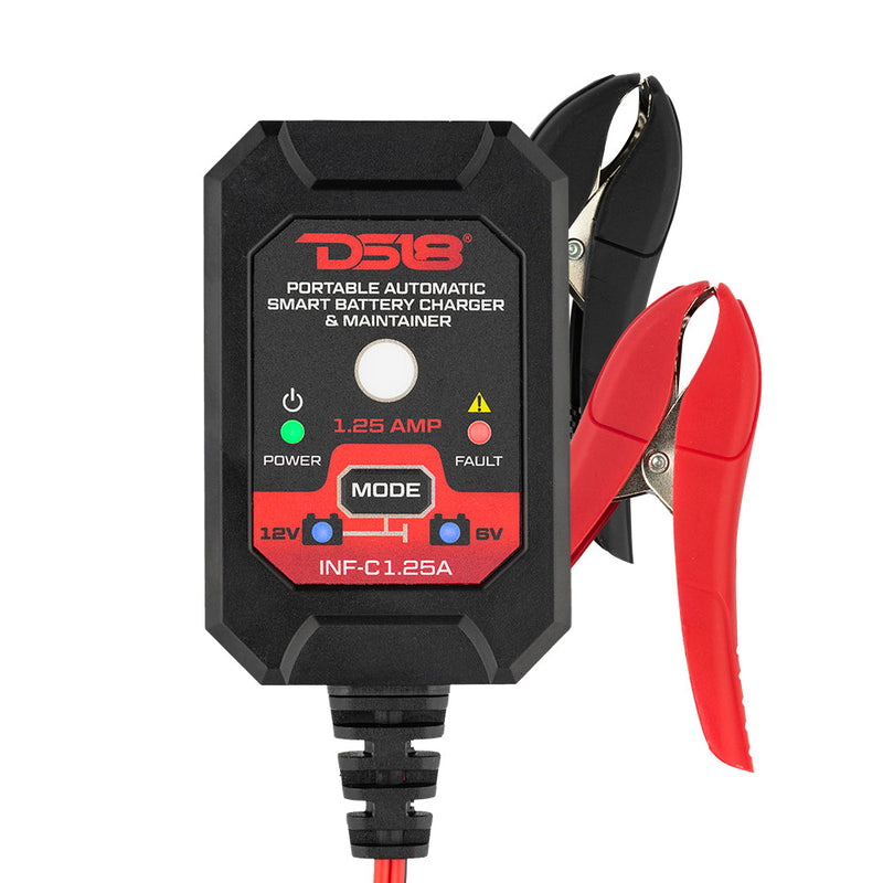 Load image into Gallery viewer, 1.25 AMP Automatic Smart Car AGM Battery Charger &amp; Maintainer

