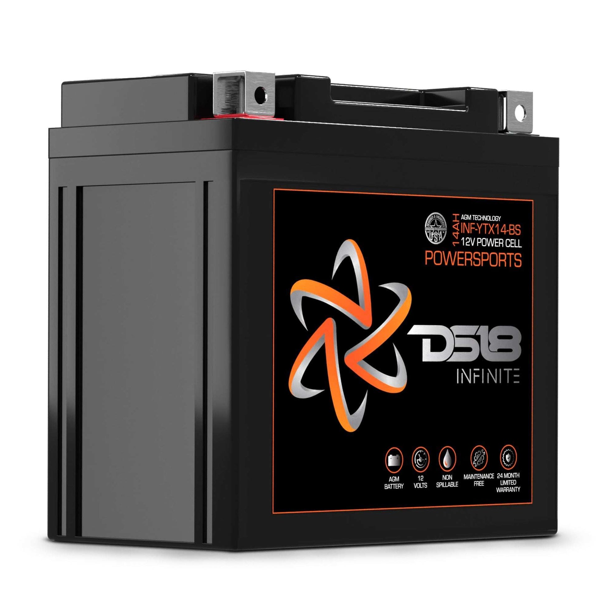 INFINITE 500 Watts 14 AH AGM Power Cell For Power Sports - Skoutley Outdoors LLC