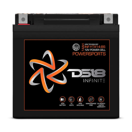INFINITE 500 Watts 14 AH AGM Power Cell For Power Sports - Skoutley Outdoors LLC