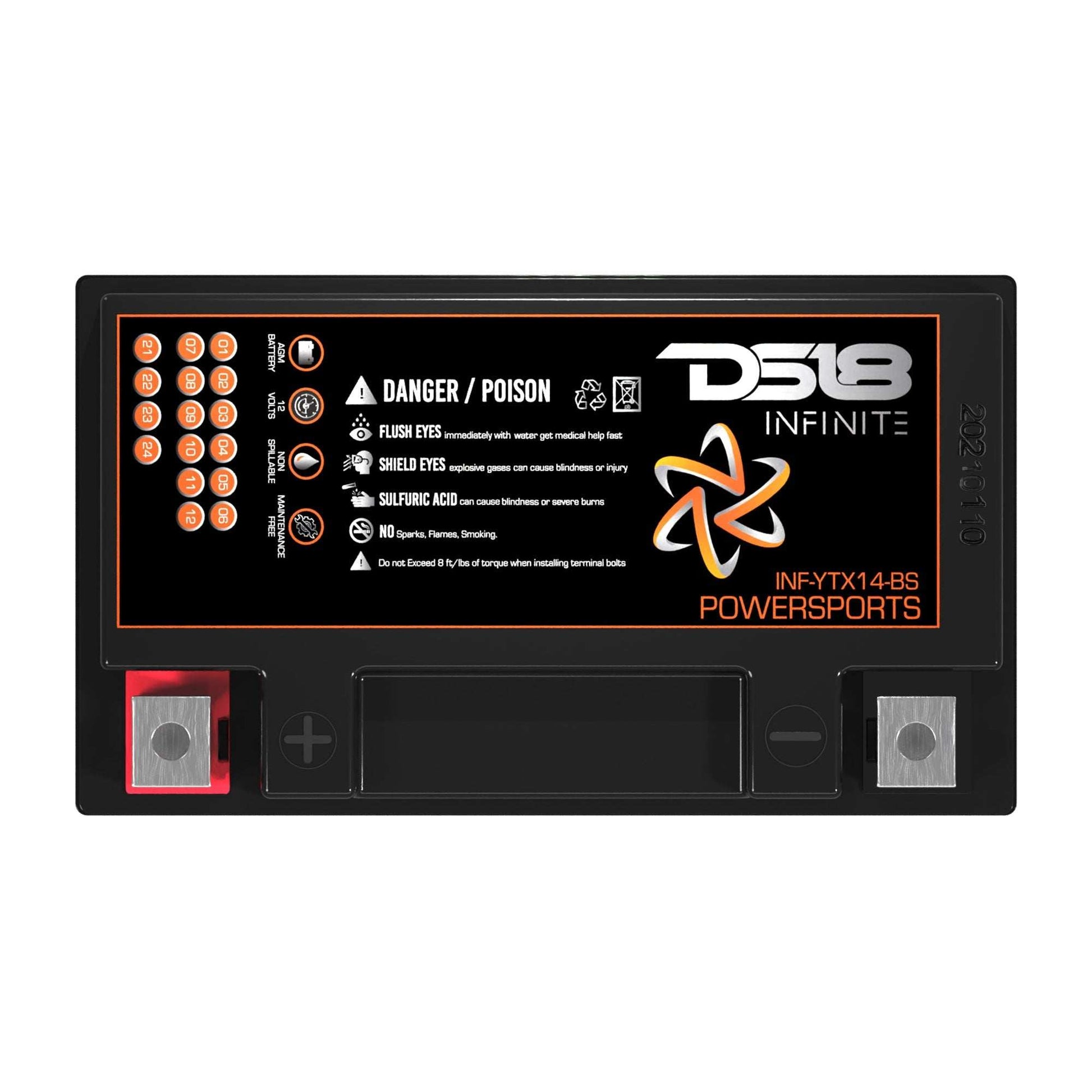 INFINITE 500 Watts 14 AH AGM Power Cell For Power Sports - Skoutley Outdoors LLC