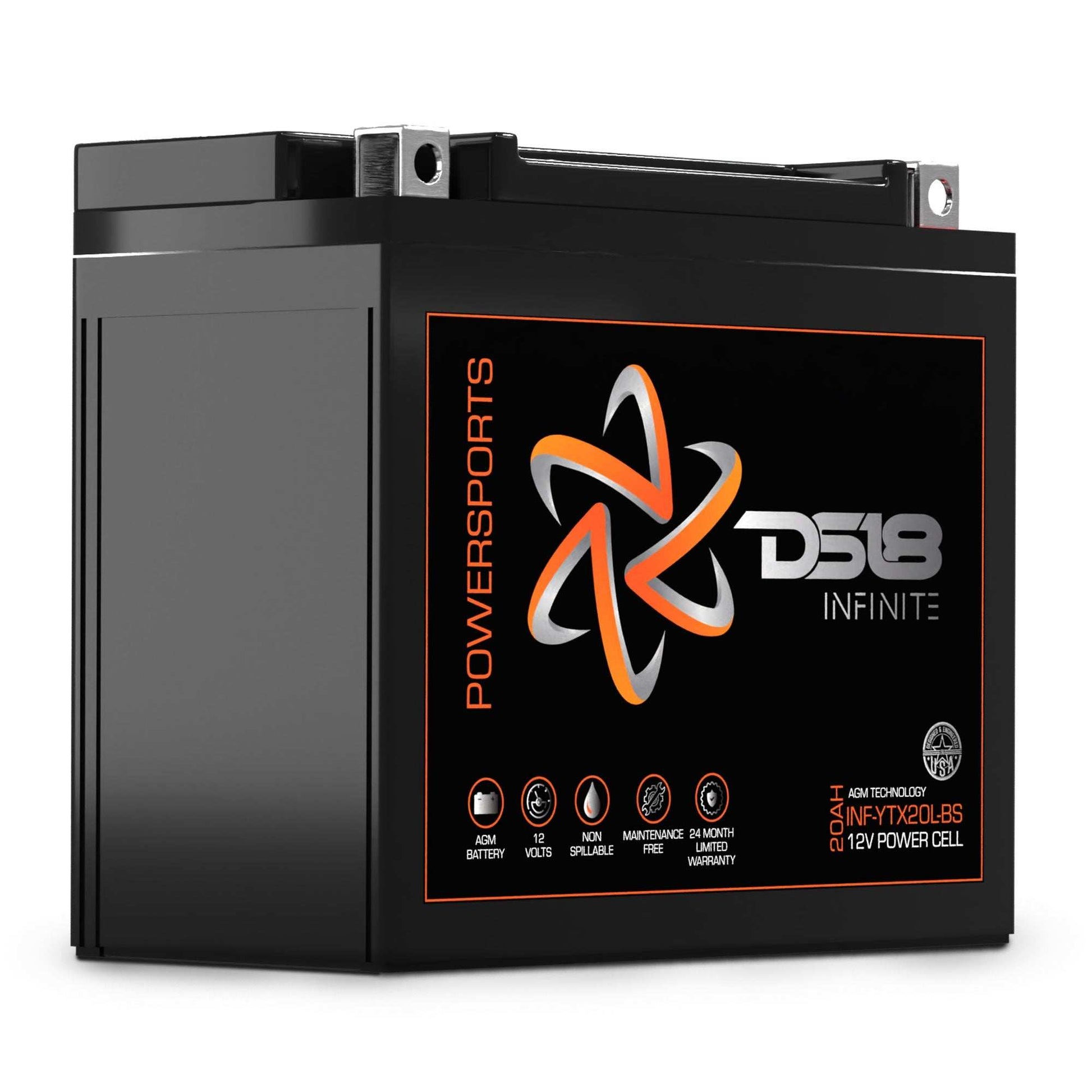 INFINITE 800 Watts 20 AH AGM Power Cell For Power Sports - Skoutley Outdoors LLC