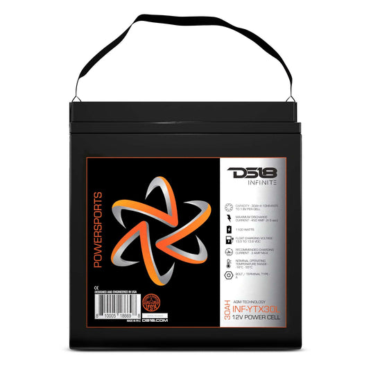 INFINITE 1100 Watts 30 AH AGM Power Cell For Power Sports - Skoutley Outdoors LLC