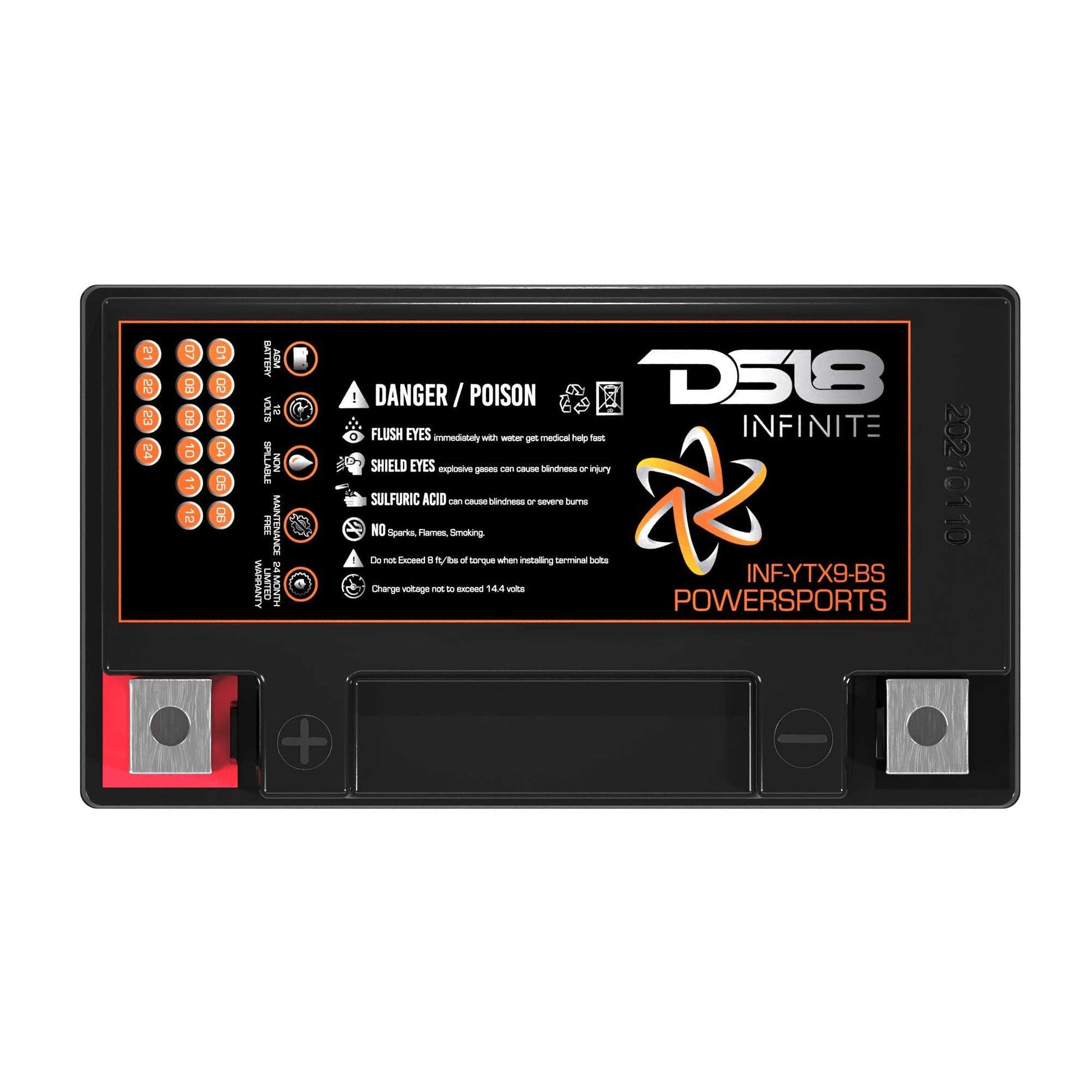 INFINITE 350 Watts 9 AH AGM Power Cell For Power Sports - Skoutley Outdoors LLC