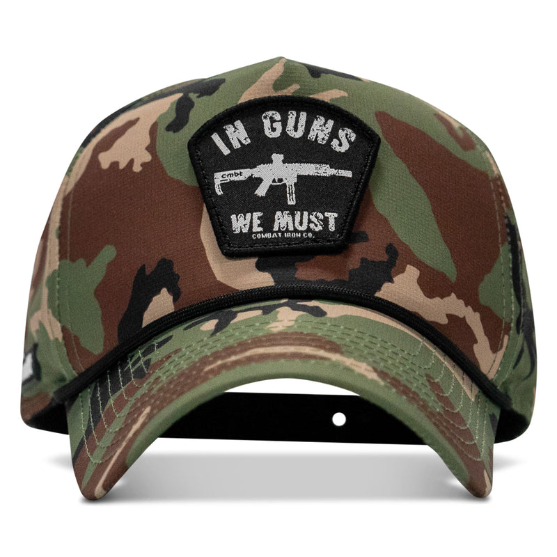 Load image into Gallery viewer, In Guns We Must Patch Weekender Snapback
