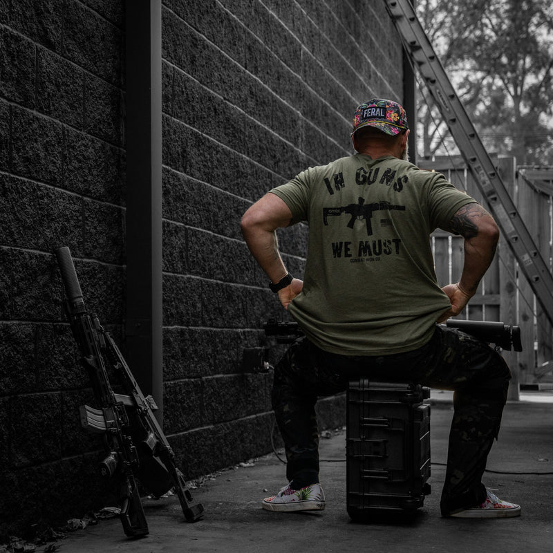 Load image into Gallery viewer, In Guns We Must Men's T-Shirt
