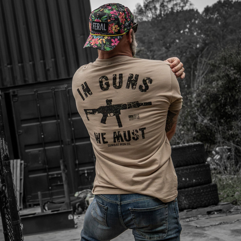 Load image into Gallery viewer, In Guns We Must Men's T-Shirt
