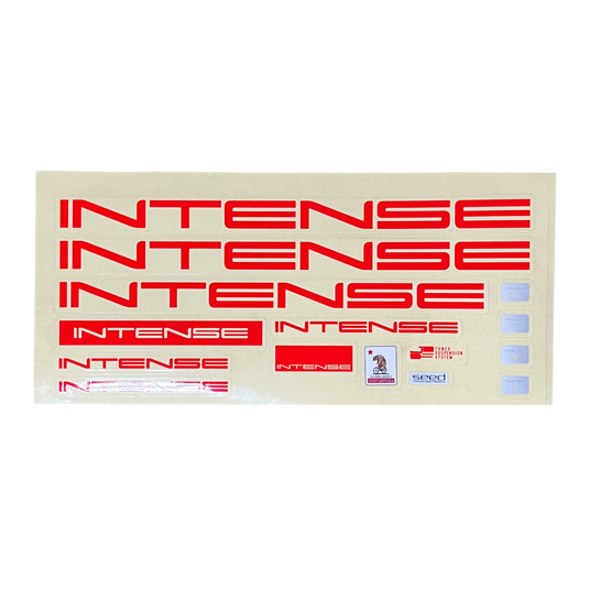 INTENSE Decal Sheet