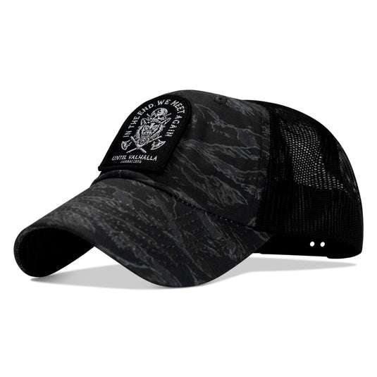 In The End, We Meet Again - Until Valhalla Patch Tactical Ripstop Mesh Snapback Hat