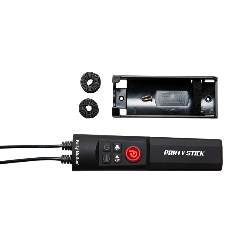 Load image into Gallery viewer, Party Stick | Wireless Music Sharing Adapter | one-click Party Button pairing | USB Powered | Mini Jack Audio Output
