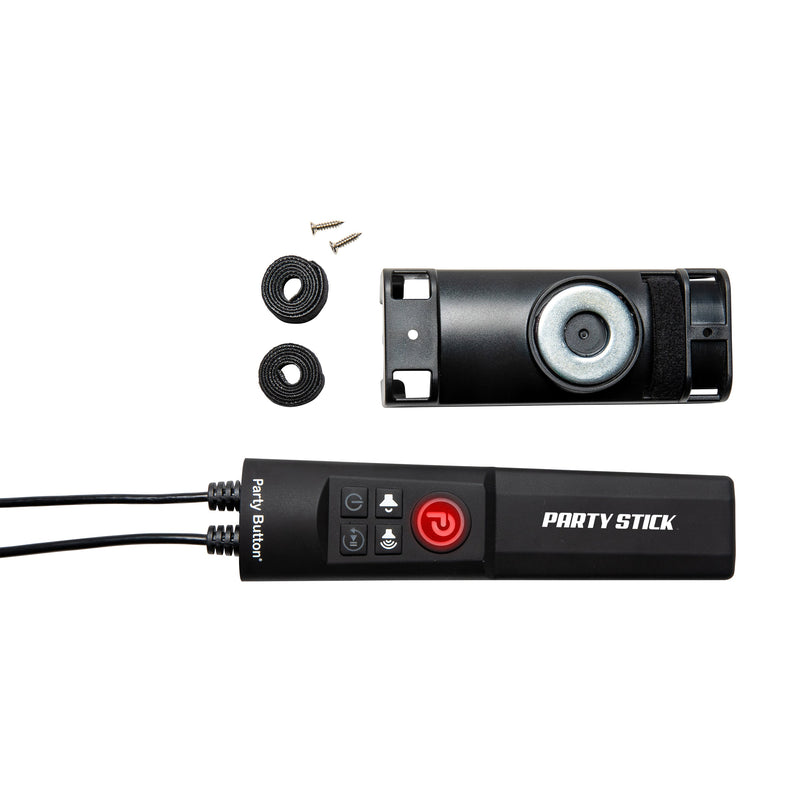 Load image into Gallery viewer, Party Stick | Wireless Music Sharing Adapter | one-click Party Button pairing | USB Powered | Mini Jack Audio Output
